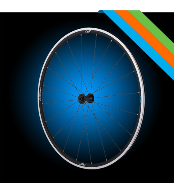 Koła szosowe ALEXRIMS ALX210, V-brake, QR, Stożek 24mm, 700C 622-17, TRS, Aluminium, Waga 1922g (NEW)
