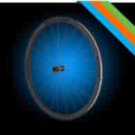 Koła szosa/gravel ALEXRIMS BAXTER 3.0, H. tarczowy centerlock, Sztywna oś 12X100/R12X142, Stożek 30mm, 700C 622-25, TRS, Karbon, Szablowane szprychy, Waga 1650g