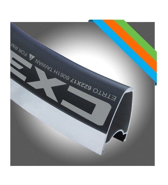 Obręcz szosa ALEXRIMS CX30, V-brake, Stożek 24mm, 700C 622x17, 32 otwory, Czarna, Waga 457g (NEW)