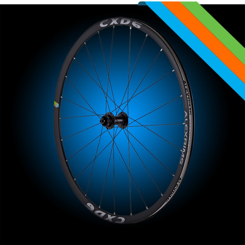 Koła szosowe ALEXRIMS CXD6, H. tarczowy IS, Sztywna oś 12X100/R12X142, Stożek 24mm, 700C 622-19, TRS, Aluminium , Waga 1881g (NEW)