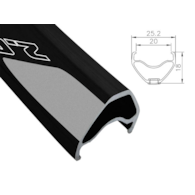 Obręcz mtb ALEXRIMS EVO 2.0, H. tarczowy, Stożek 18mm, 27.5  584x20, 32 otwory, Kapslowana, Czarna, Waga 390g (DWZ)