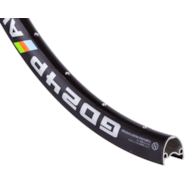 Obręcz szosa/gravel ALEXRIMS GD24P, H. tarczowy, Stożek 24mm, 700C 622x21, 32 otwory, Czarna, Waga 500g (NEW)