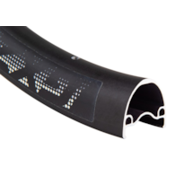 Obręcz gravel ALEXRIMS GX26P, H. tarczowy, Stożek 26mm, 700C 622x23, 32 otwory, Czarna, Waga 545g (NEW)