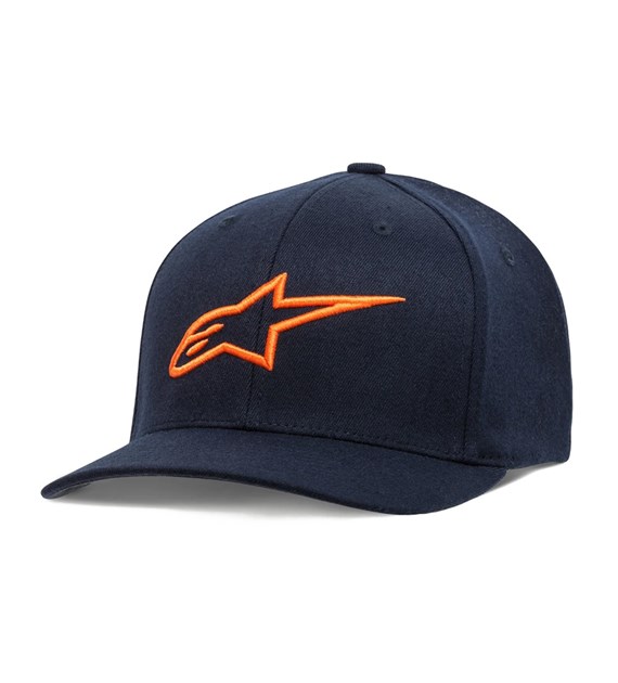 Czapka z daszkiem ALPINESTARS AGELESS CURVE HAT, Navy Orange - roz. L/XL (NEW)