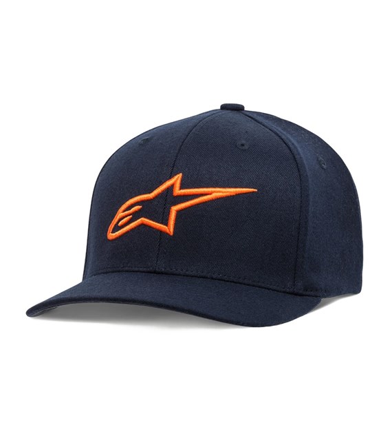 Czapka z daszkiem ALPINESTARS AGELESS CURVE HAT, Navy Orange - roz. S/M (NEW)