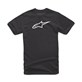 T-shirt ALPINESTARS AGELESS CLASSIC TEE, Black/White - roz. M (NEW)