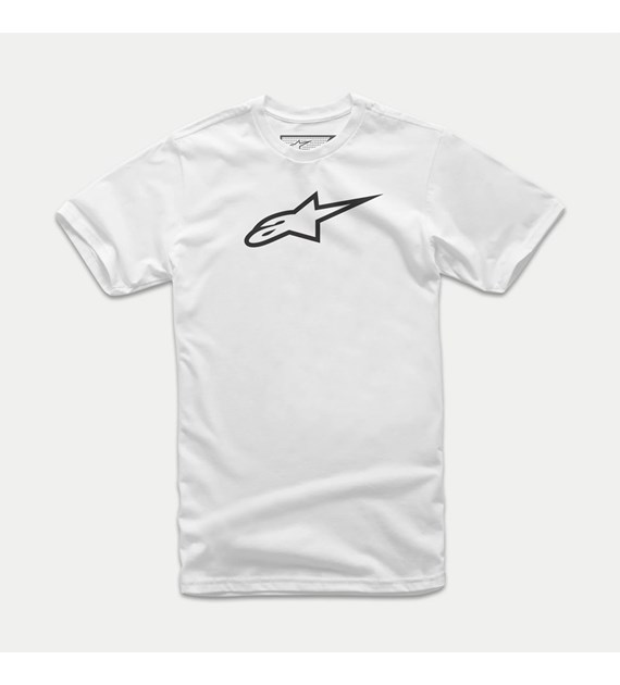 T-shirt ALPINESTARS AGELESS CLASSIC TEE, White/Black - roz. M (NEW)