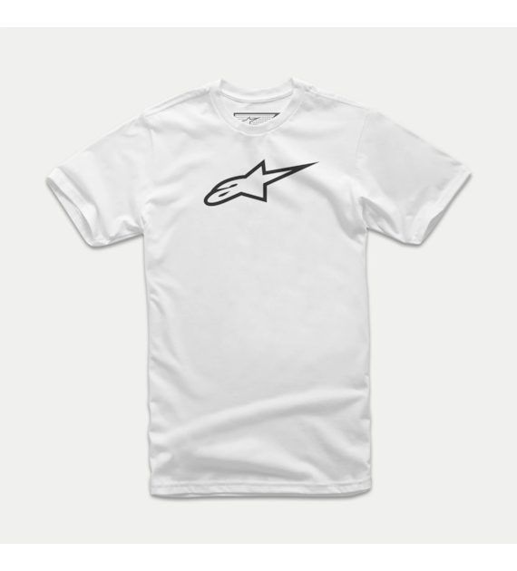 T-shirt ALPINESTARS AGELESS CLASSIC TEE, White/Black - roz. XL (NEW)