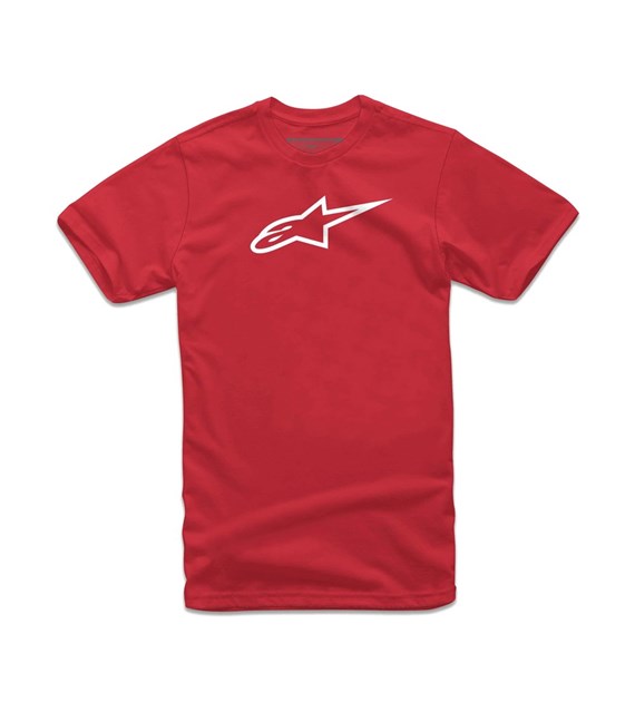 T-shirt ALPINESTARS AGELESS CLASSIC TEE, Red/White - roz. L (NEW)