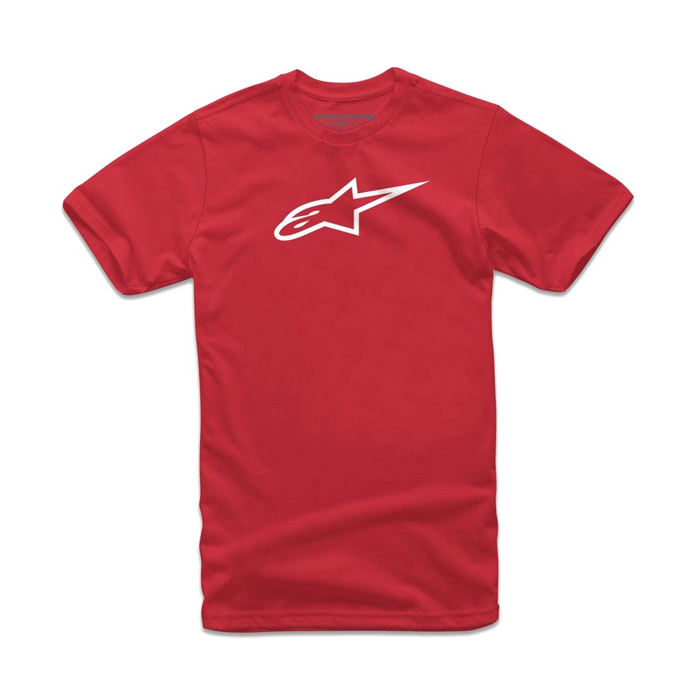 T-shirt ALPINESTARS AGELESS CLASSIC TEE, Red/White - roz. XL (NEW)