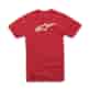 T-shirt ALPINESTARS AGELESS CLASSIC TEE, Red/White - roz. XXL (NEW)