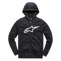 Bluza z kapturem ALPINESTARS AGELESS II ZIP HOODIE, Black/White - roz. L (NEW)