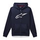 Bluza z kapturem ALPINESTARS AGELESS II ZIP HOODIE, Nav/White - roz. L (NEW)