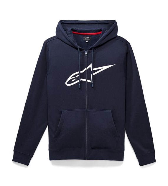 Bluza z kapturem ALPINESTARS AGELESS II ZIP HOODIE, Nav/White - roz. M (NEW)