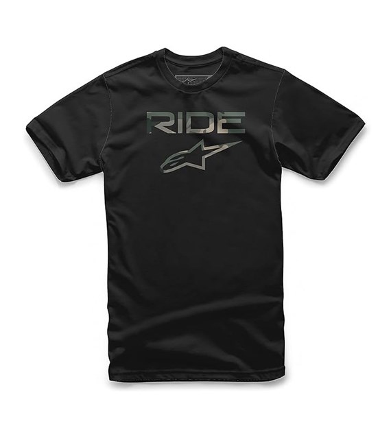 T-shirt ALPINESTARS RIDE 2.0 CAMO TEE, Black - roz. L (NEW)