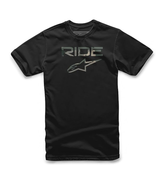 T-shirt ALPINESTARS RIDE 2.0 CAMO TEE, Black - roz. M (NEW)