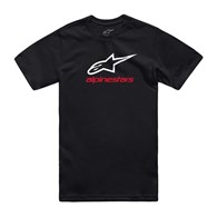 T-shirt ALPINESTARS ALWAYS 2.0 CSF TEE, Black/White/Red - roz. L (NEW)