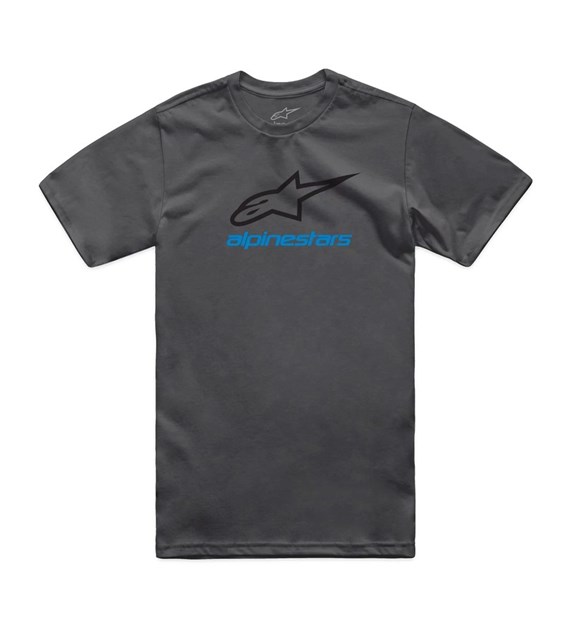 T-shirt ALPINESTARS ALWAYS 2.0 CSF TEE, Charcoal/White/Blue - roz. L (NEW)