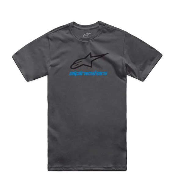 T-shirt ALPINESTARS ALWAYS 2.0 CSF TEE, Charcoal/White/Blue - roz. L (NEW)