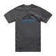 T-shirt ALPINESTARS ALWAYS 2.0 CSF TEE, Charcoal/White/Blue - roz. M (NEW)