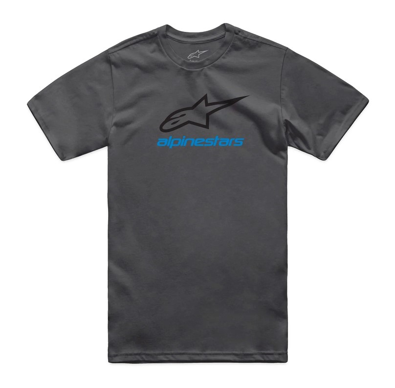 T-shirt ALPINESTARS ALWAYS 2.0 CSF TEE, Charcoal/White/Blue - roz. S (NEW)