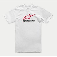 T-shirt ALPINESTARS ALWAYS 2.0 CSF TEE, White/Red/Black - roz. L (NEW)