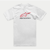T-shirt ALPINESTARS ALWAYS 2.0 CSF TEE, White/Red/Black - roz. L (NEW)