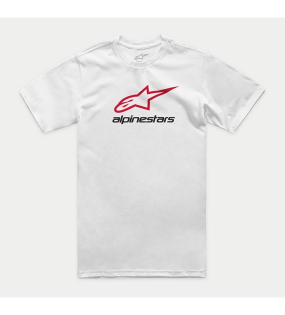 T-shirt ALPINESTARS ALWAYS 2.0 CSF TEE, White/Red/Black - roz. L (NEW)