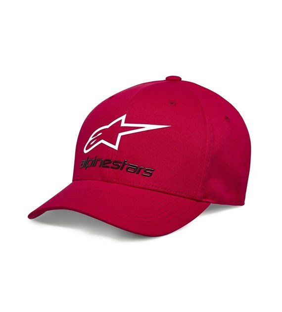 Czapka z daszkiem ALPINESTARS ALWAYS 2.0 HAT, Red/White/Black - roz. S/M (NEW)