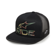 Czapka z daszkiem ALPINESTARS RIDE 2.0 CAMO TRUCKER HAT, Black - roz. One Size (NEW)
