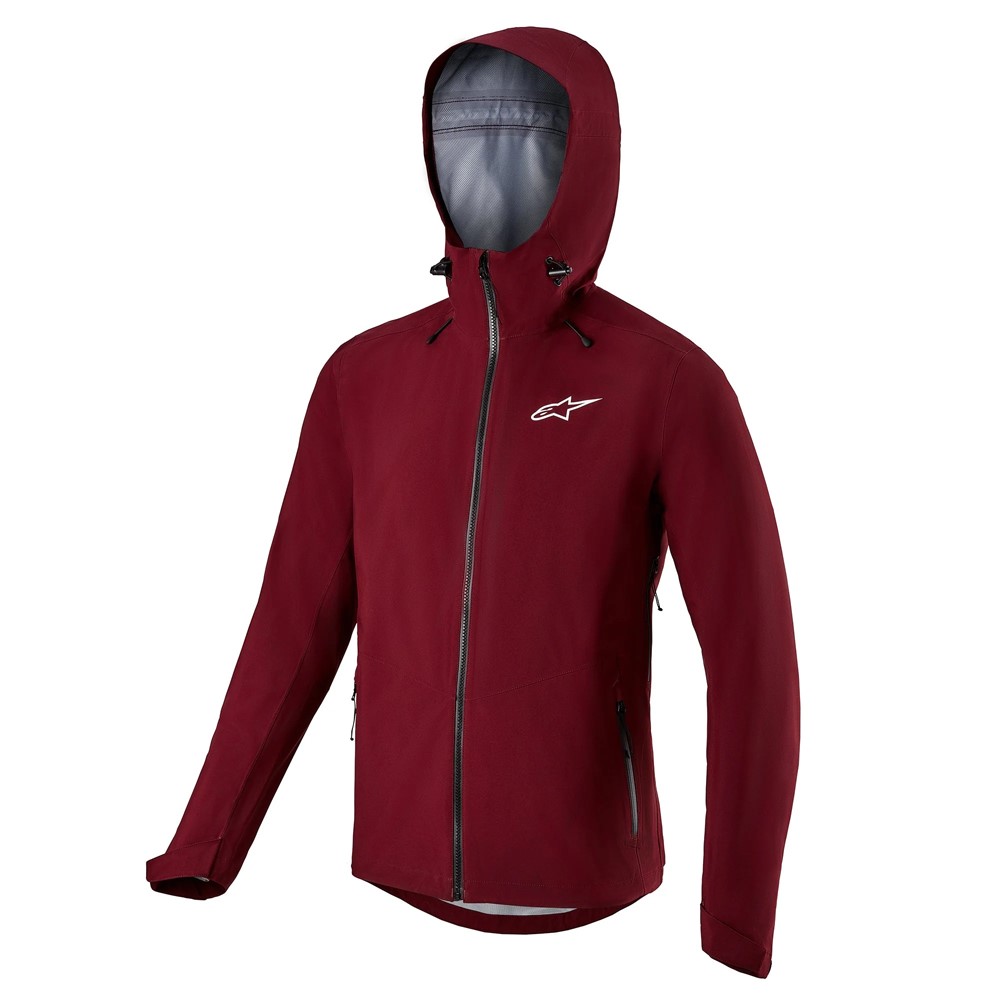 Wiatrówka męska ALPINESTAR SIERRA WATERPROOF JACKET, barolo red roz. L (NEW)