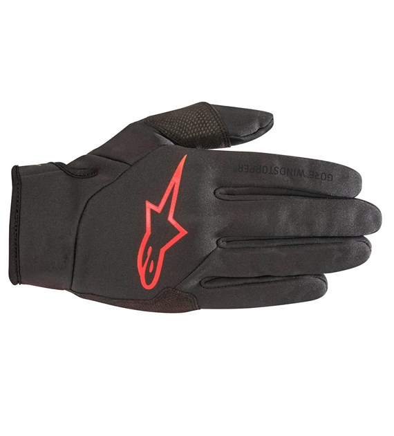 Rękawiczki męskie ALPINESTARS CASCADE GORE-TEX INFINIUM WINDSTOPPER GLOVE, black red roz. M (NEW)