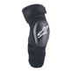 Ochraniacze na kolana ALPINESTARS A-IMPACT PLASMA ELITE SHIELD KNEE PROTECTORS, Black White - roz. L, Ochrona level 2 (NEW)