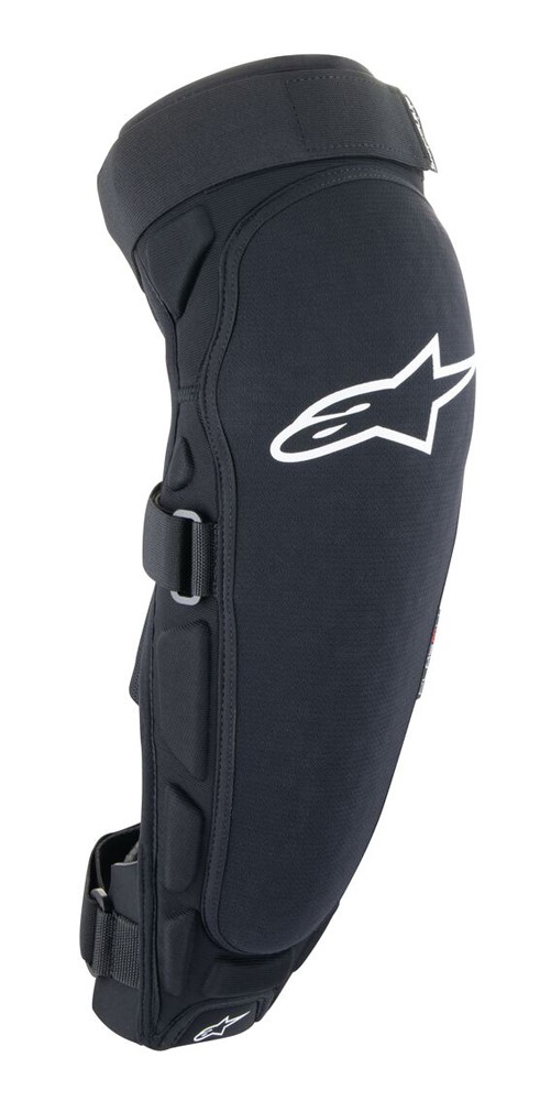 Ochraniacze na kolana i piszczele ALPINESTARS A-IMPACT PLASMA PRO KNEE SHIN PROTECTORS, Black White - roz. M, Ochrona level 2 (NEW)