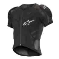 Zbroja ochronna krótki rękaw ALPINESTARS VECTOR TECH PROTECTION SS JACKET, Black - roz. L, Ochrona level 1 (NEW)