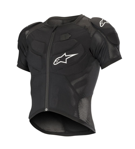 Zbroja ochronna krótki rękaw ALPINESTARS VECTOR TECH PROTECTION SS JACKET, Black - roz. L, Ochrona level 1 (NEW)