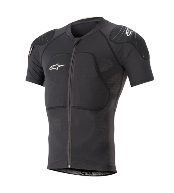 Zbroja ochronna krótki rękaw ALPINESTARS PARAGON LITE PROTECTION SS JACKET, Black - roz. S, Ochrona level 1 (NEW)