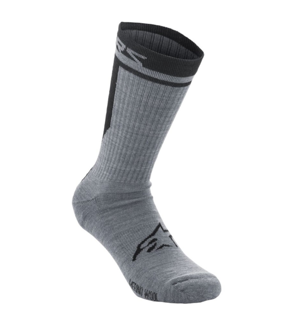 Skarpetki ALPINESTARS MERINO SOCKS 24, gray black roz. L (NEW)