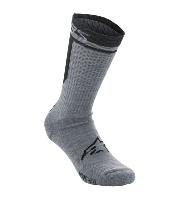 Skarpetki ALPINESTARS MERINO SOCKS 24, gray black roz. M (NEW)