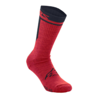 Skarpetki ALPINESTARS MERINO SOCKS 24, red black roz. L (NEW)