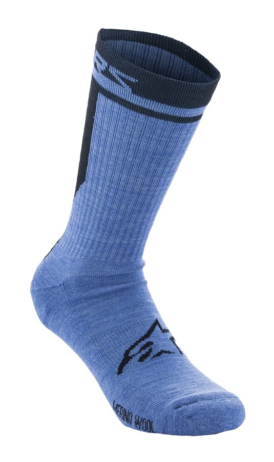 Skarpetki ALPINESTARS MERINO SOCKS 24, blue black roz. M (NEW)