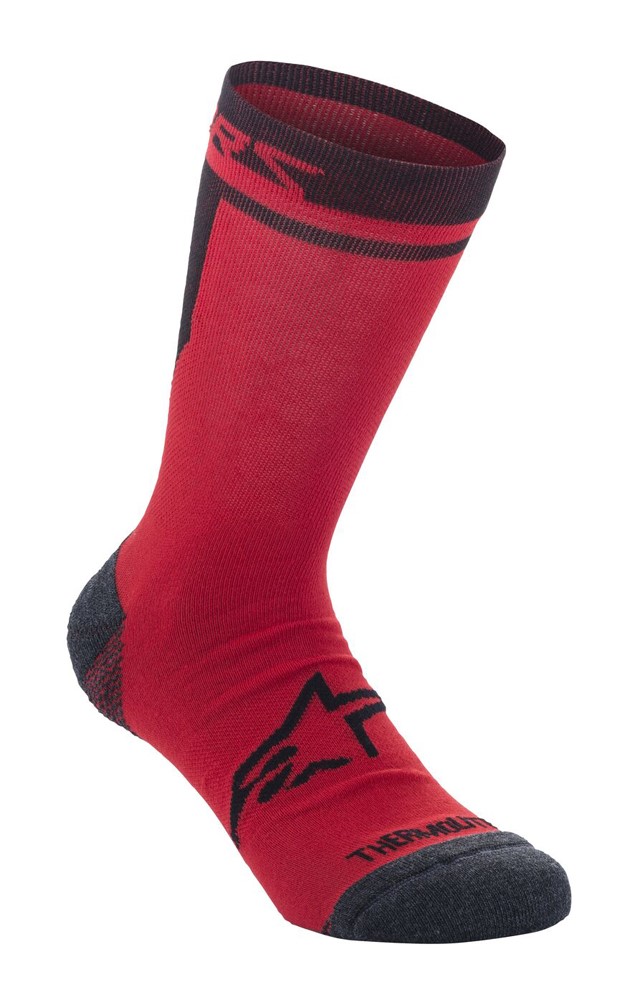 Skarpetki ALPINESTARS WINTER THERM SOCKS 17, red black roz. L (NEW)