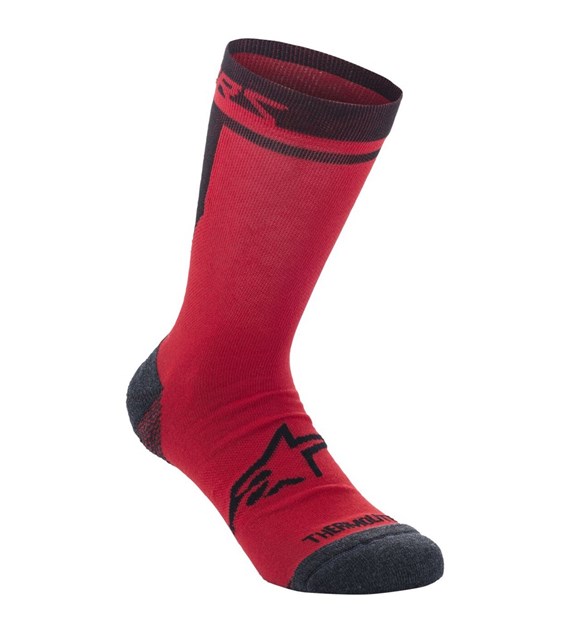 Skarpetki ALPINESTARS WINTER THERM SOCKS 17, red black roz. M (NEW)