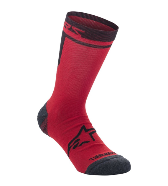 Skarpetki ALPINESTARS WINTER THERM SOCKS 17, red black roz. M (NEW)