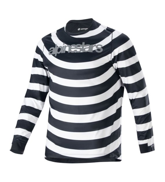 Koszulka długi rękaw ALPINESTARS A-ARIA OSCAR LS JERSEY, Black - roz. L (NEW) (LIMITED EDITION)