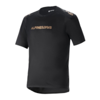 Koszulka krótki rękaw ALPINESTARS A-ARIA POLARTEC SWITCH SS JERSEY, Black - roz. L (NEW)