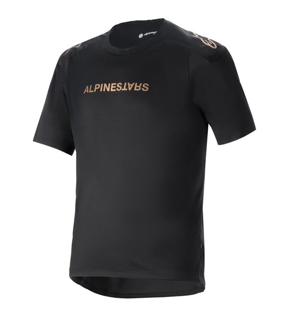 Koszulka krótki rękaw ALPINESTARS A-ARIA POLARTEC SWITCH SS JERSEY, Black - roz. L (NEW)