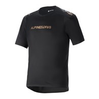 Koszulka krótki rękaw ALPINESTARS A-ARIA POLARTEC SWITCH SS JERSEY, Black - roz. M (NEW)