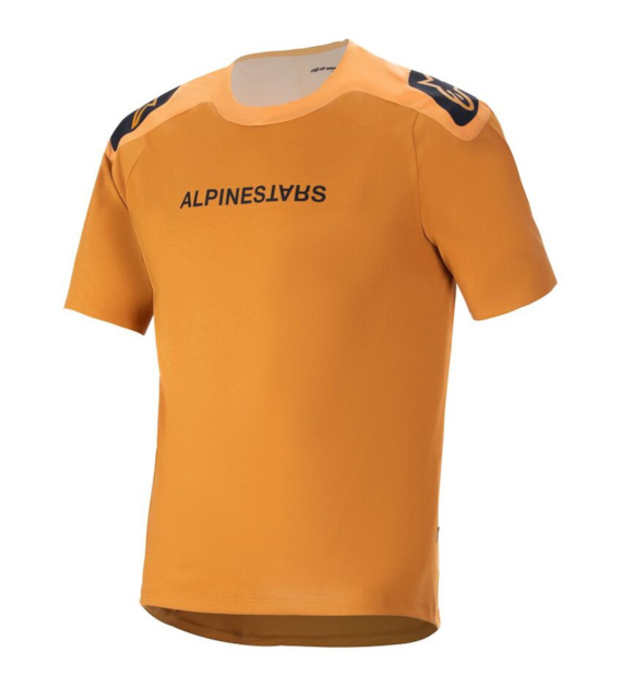 Koszulka krótki rękaw ALPINESTARS A-ARIA POLARTEC SWITCH SS JERSEY, Dark Gold - roz. M (NEW)