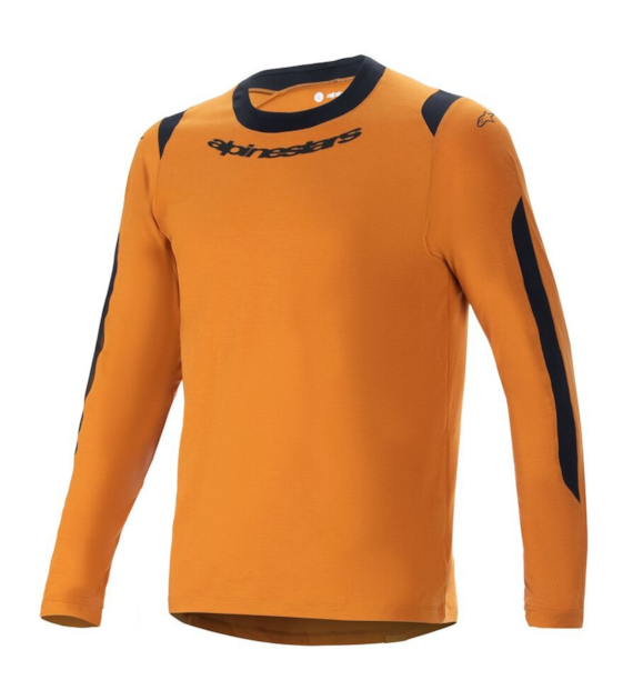Koszulka długi rękaw ALPINESTARS A-DURA DRI WOOL LS JERSEY, Dark Gold - roz. M (NEW)